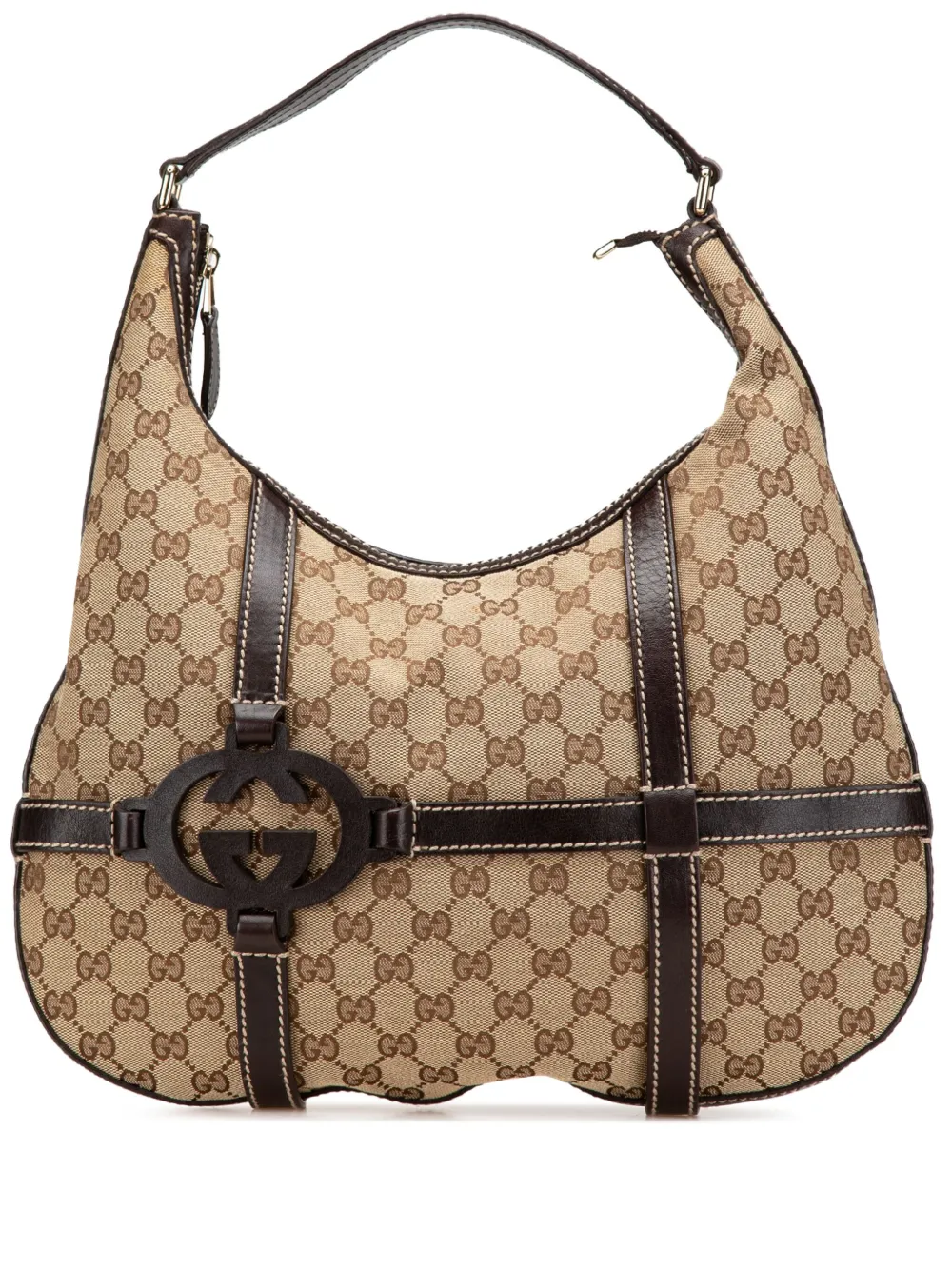 Gucci Pre-Owned 2000-2015 GG Canvas Royal hobo bag | Brown | Image 1