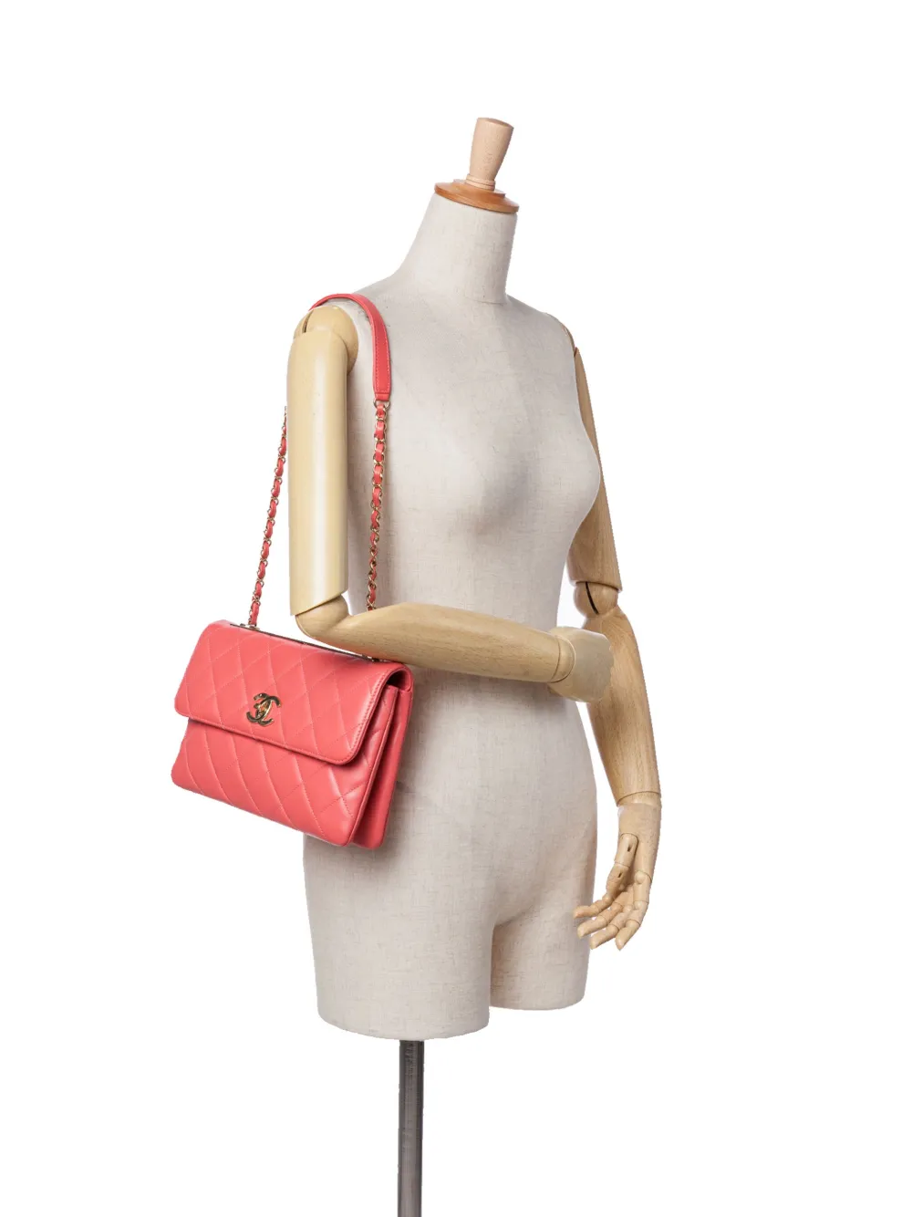 CHANEL Pre-Owned 2016-2017 Quilted Lambskin Trendy CC Flap shoulder bag | Pre-Owned | Image 2