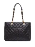 CHANEL Pre-Owned 2014-2015 Caviar Grand Shopping tote bag - Black
