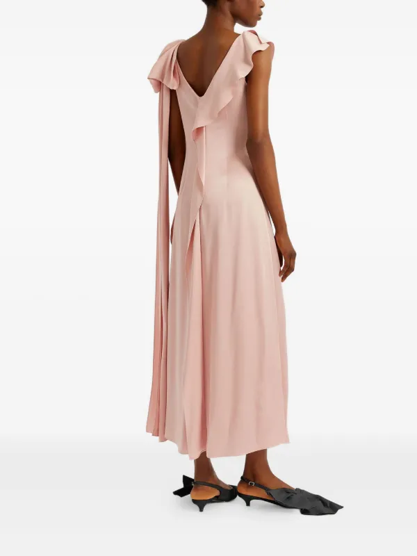 erdem midi dress sale Erdem Floral-print Cotton-poplin Midi Dress - Women - White Dresses