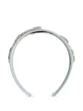 ERDEM crystal-embellished headband - Blue