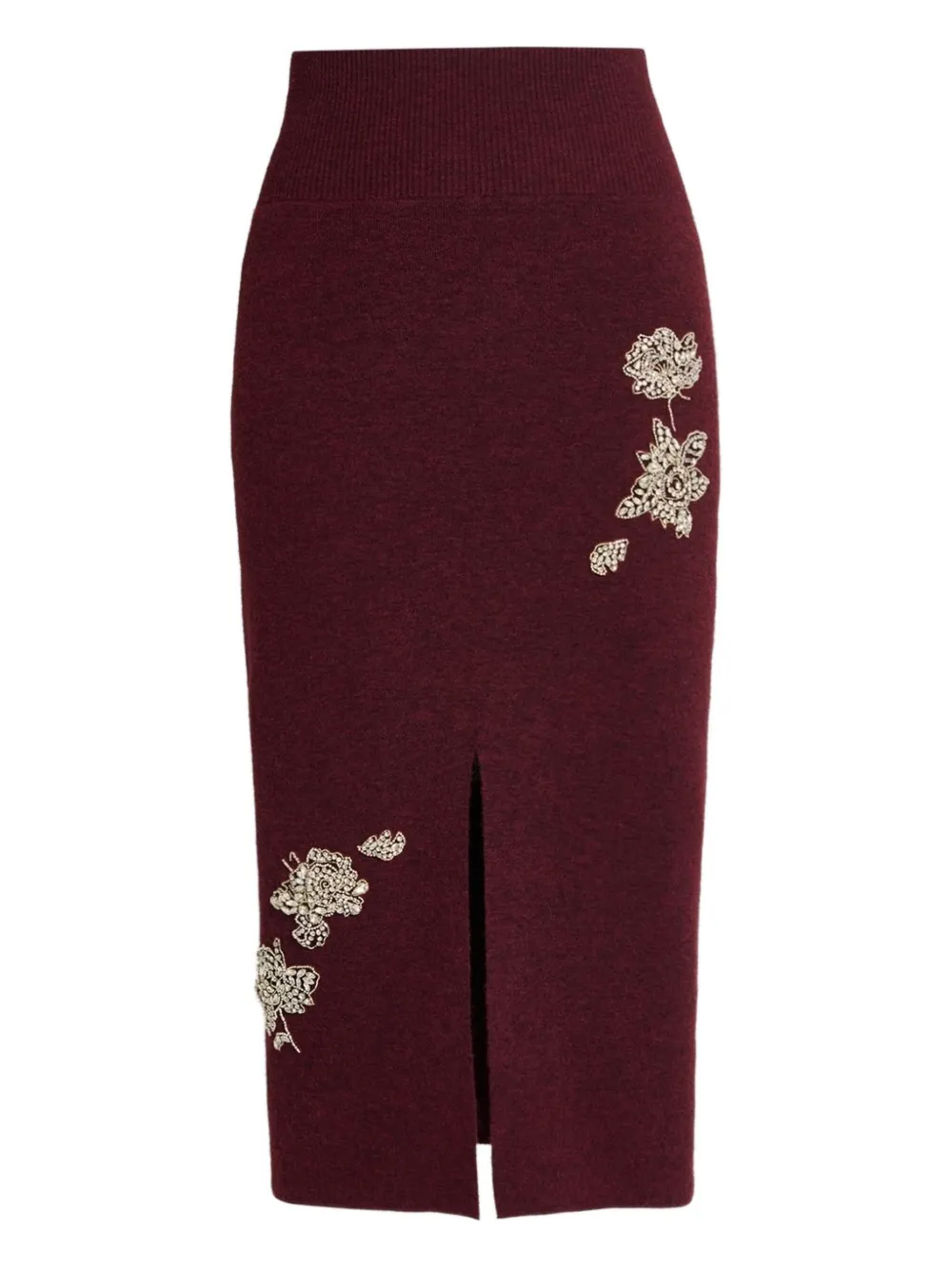 Erdem Embellished Midi Skirt