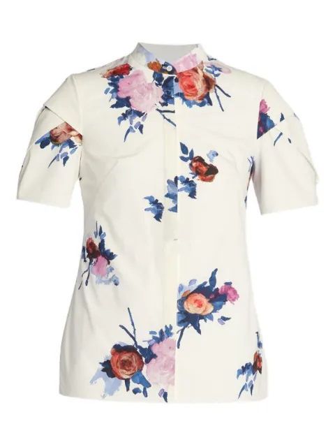 ERDEM Camisa com estampa floral