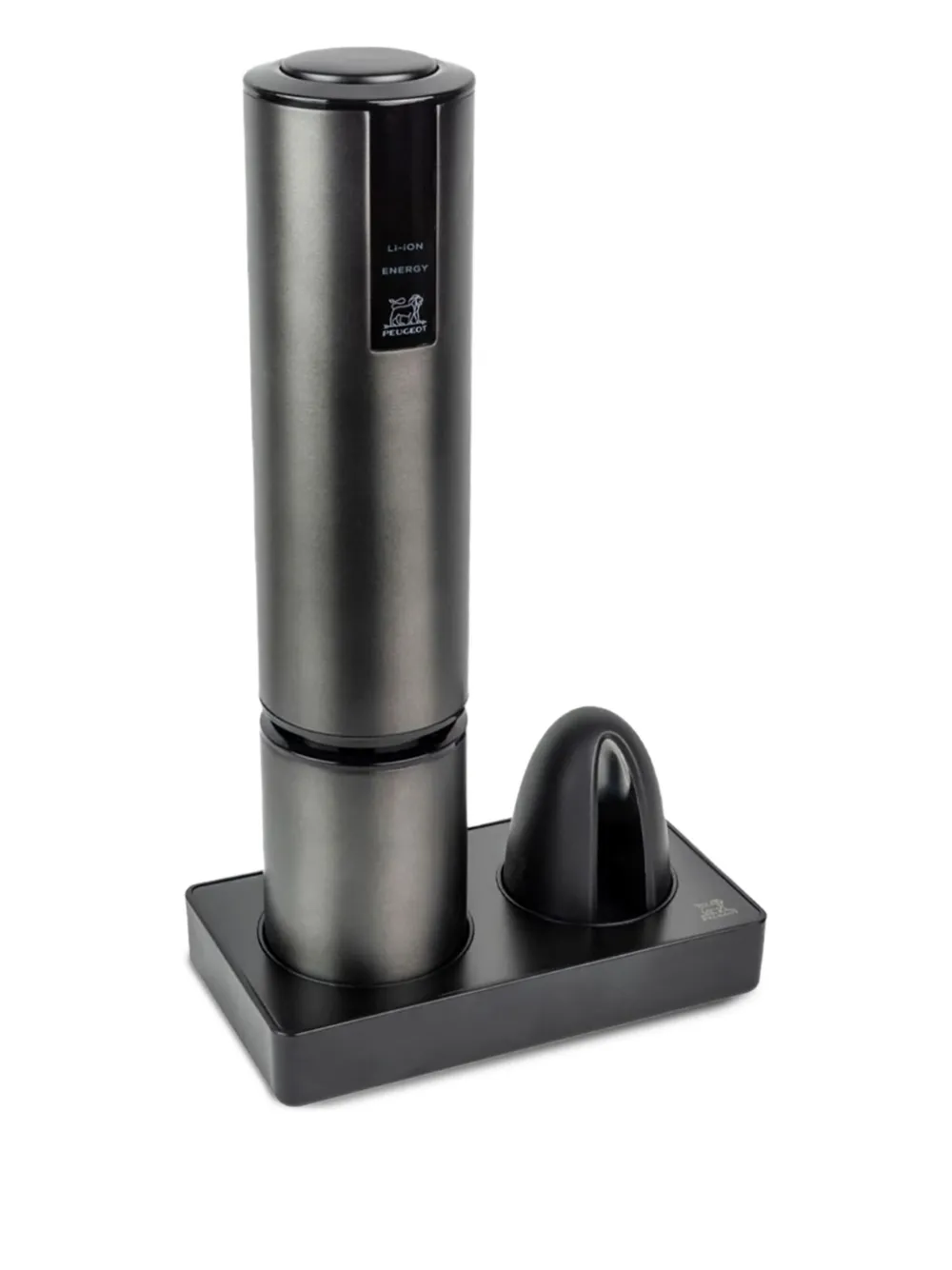 Peugeot stainless steel electric corkscrew | Black | Image 1