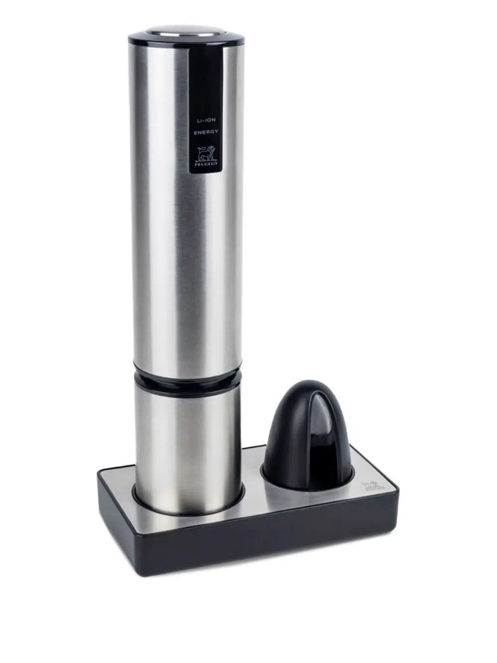 Peugeot stainless steel electric corkscrew - Silber