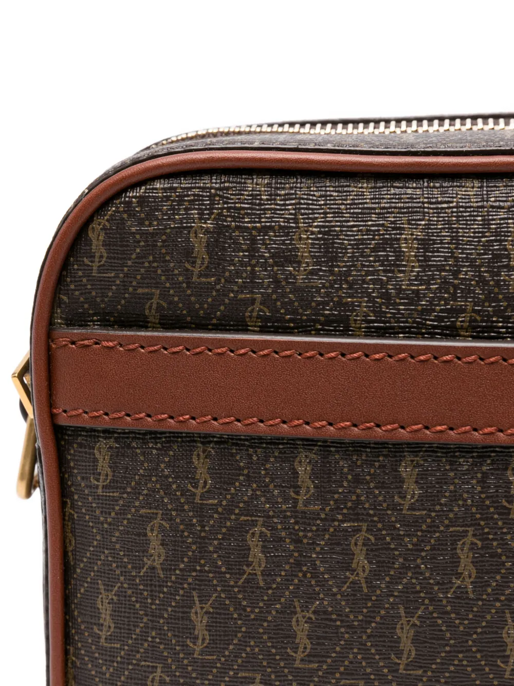 Saint Laurent Monogram crossbody bag Bruin