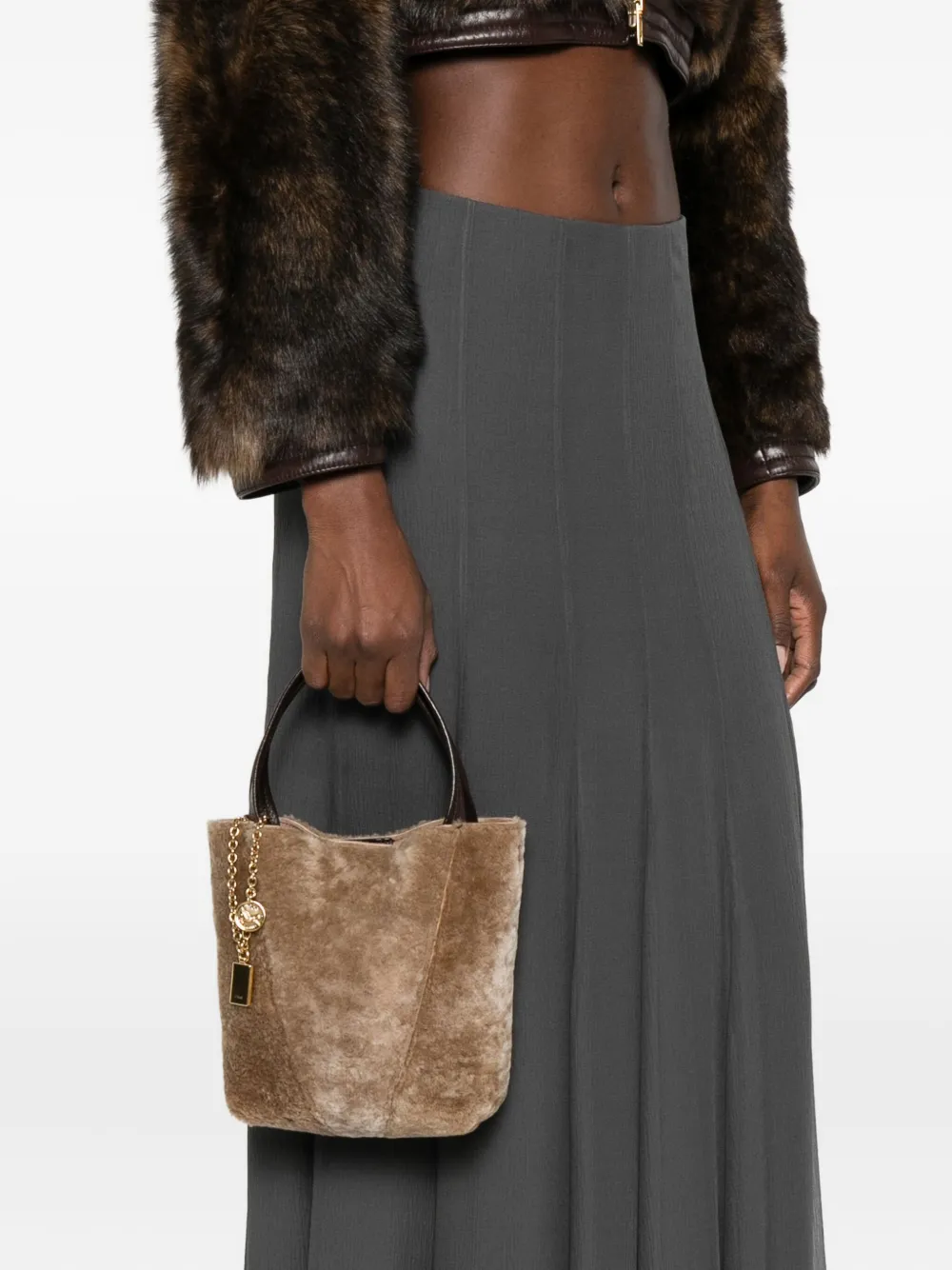Chloé Spin mini-shopper - Grijs