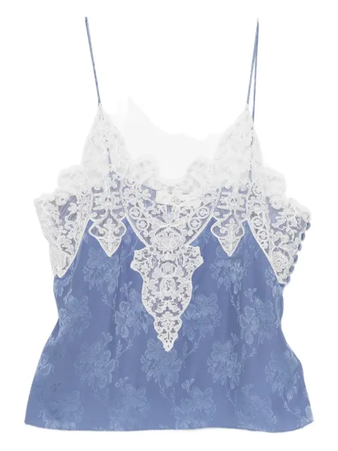 Chloé lace insert camisole