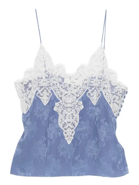 Chloé lace insert camisole