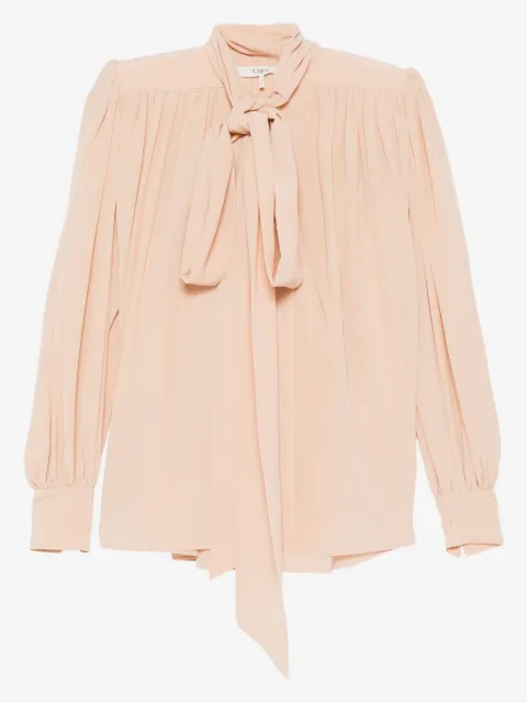 Chloé pussy-bow long-sleeve blouse