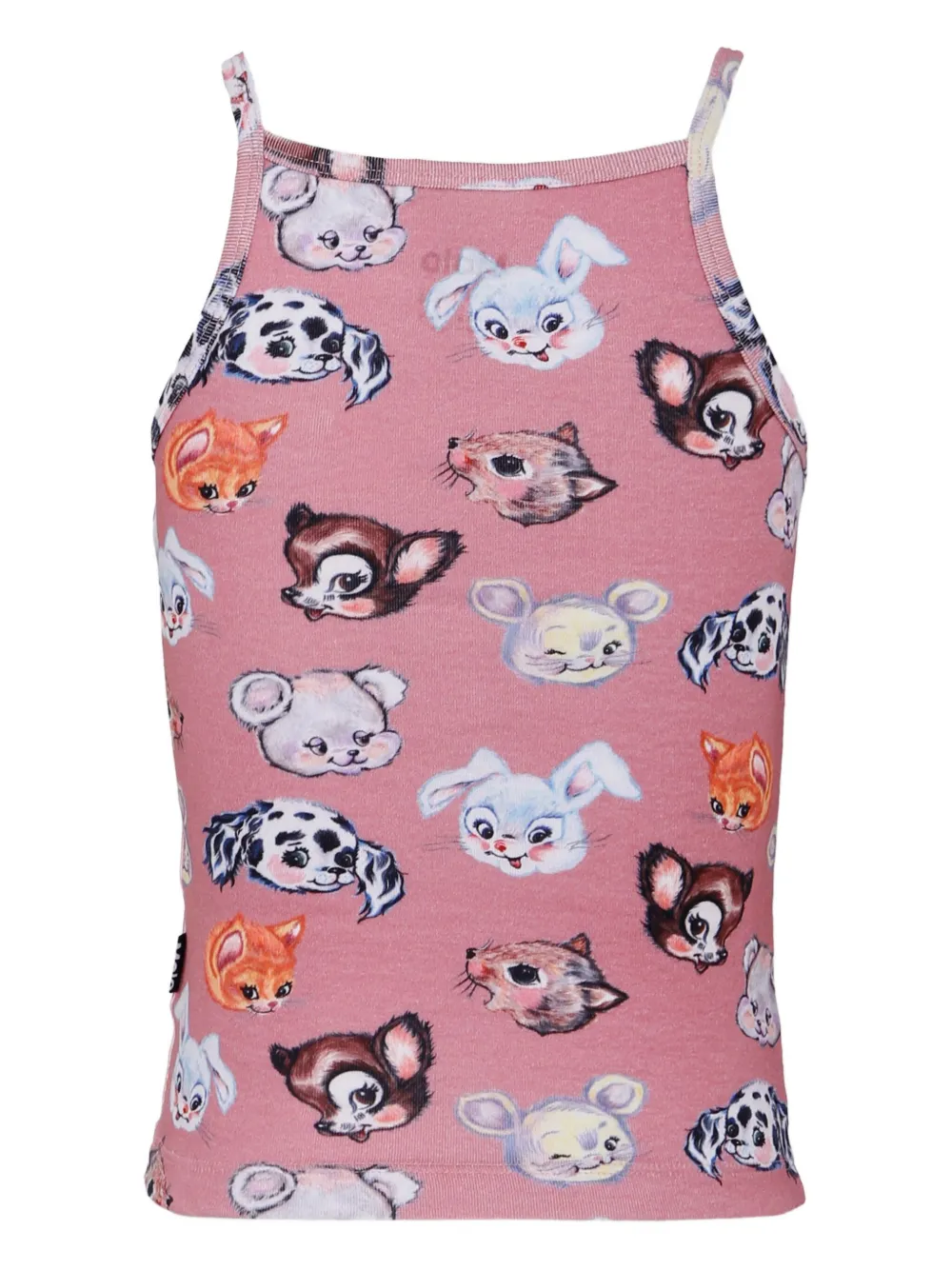 Molo Hemd set met dierenprint Roze