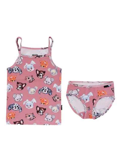 Molo animal-print cami set