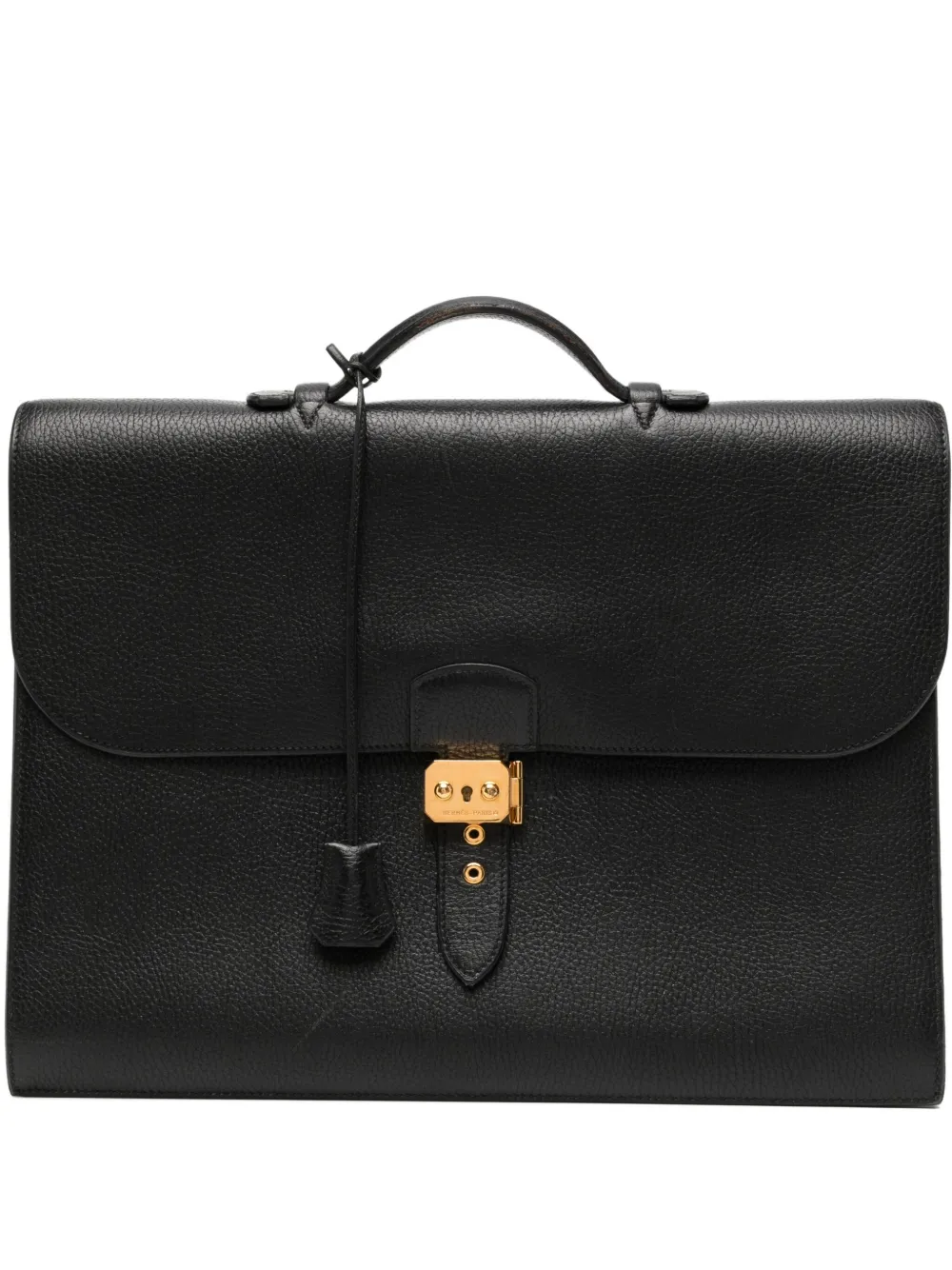 Hermès Pre-Owned Sac À Dépêches leather bag | Black | Image 1