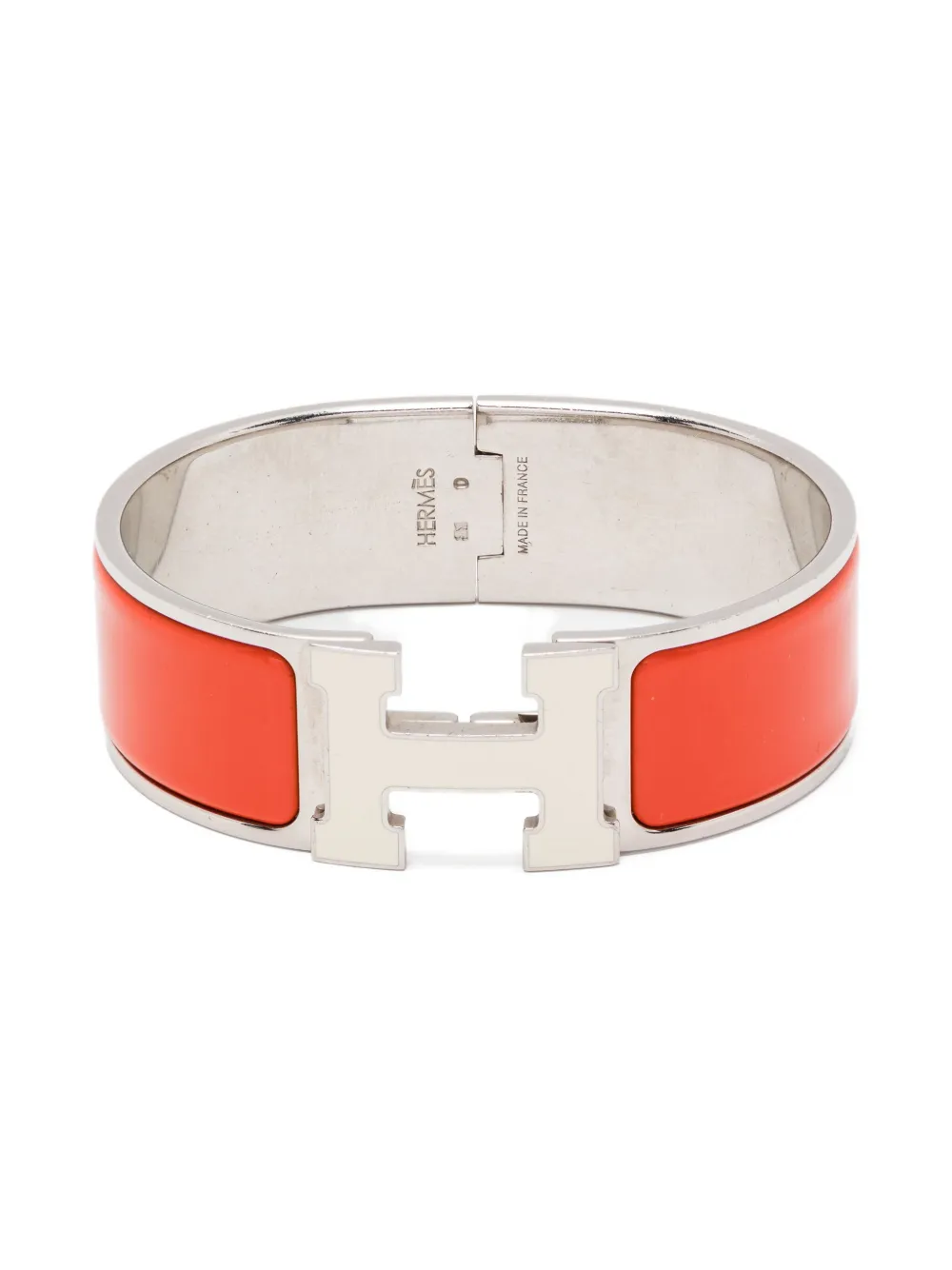 Hermès Pre-Owned クリッククラック H ブレスレット - レッド Hermès Pre-Owned クリッククラック H ブレスレット - レッド
