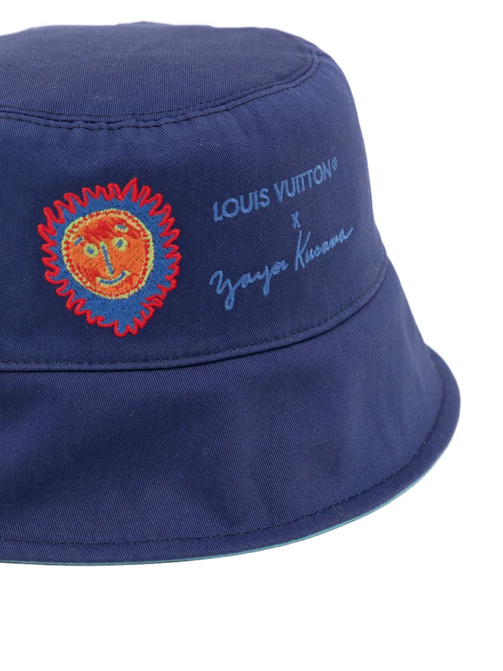 Louis Vuitton Pre-Owned x Yayoi Kusama vissershoed Blauw