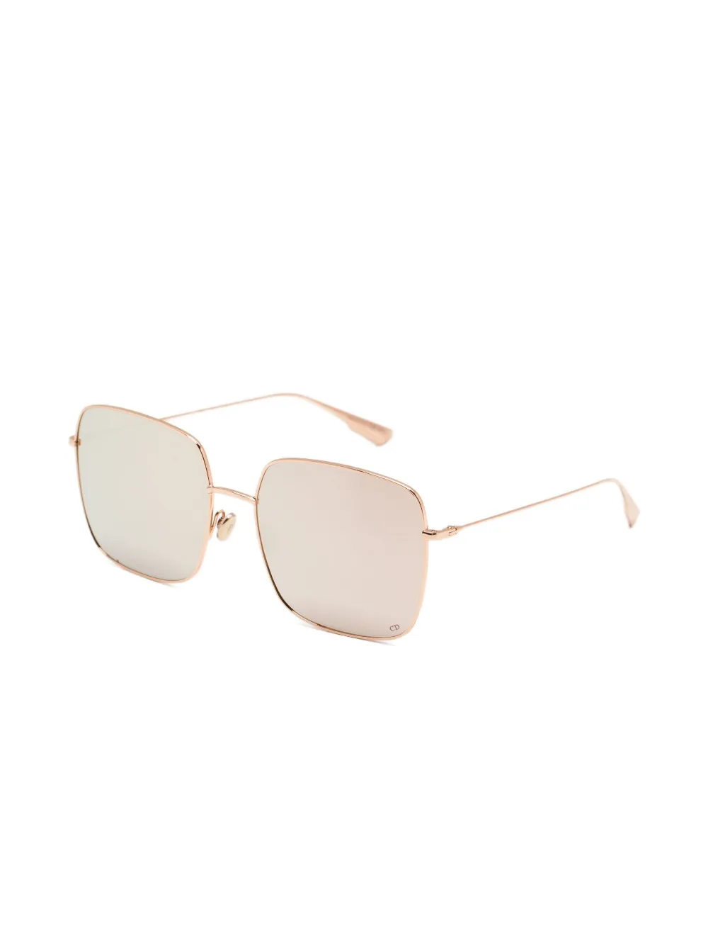 Christian Dior Pre-Owned Zonnebril met spiegelglazen - Roze