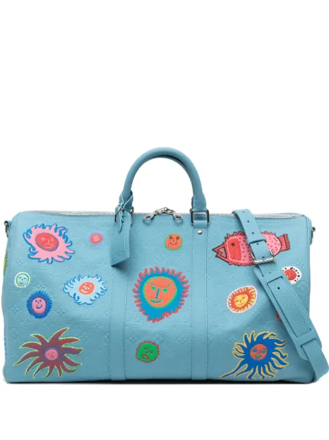 Louis Vuitton Pre-Owned  x Yayoi Kusama Keepall 50 duffle bag