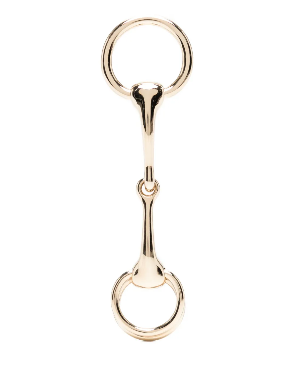 Hermès Pre-Owned Gepolijste sleutelhanger Zilver