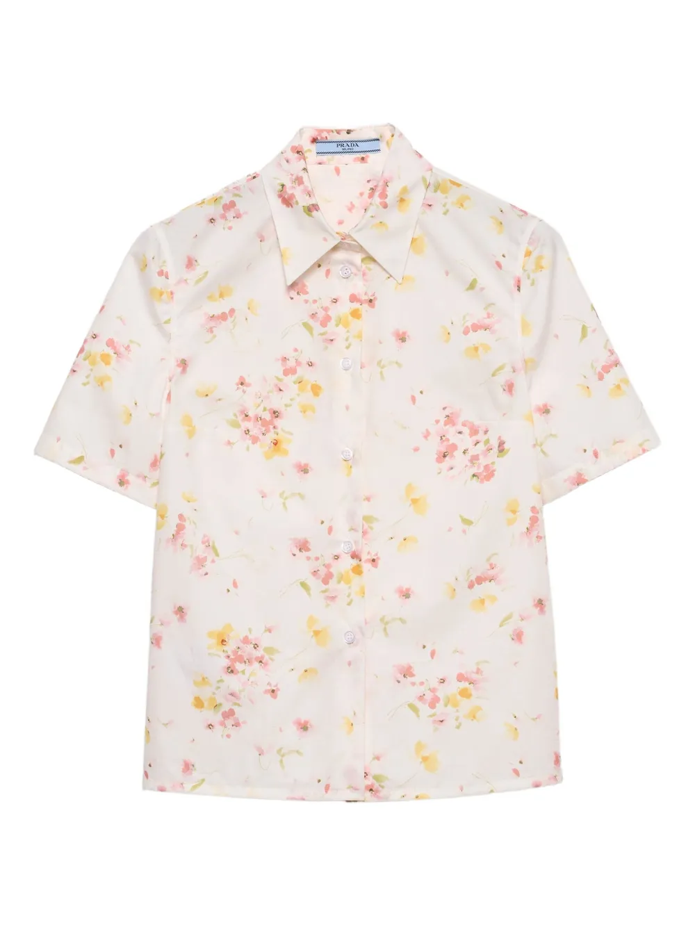 Prada floral-print shirt | Pink | Image 1