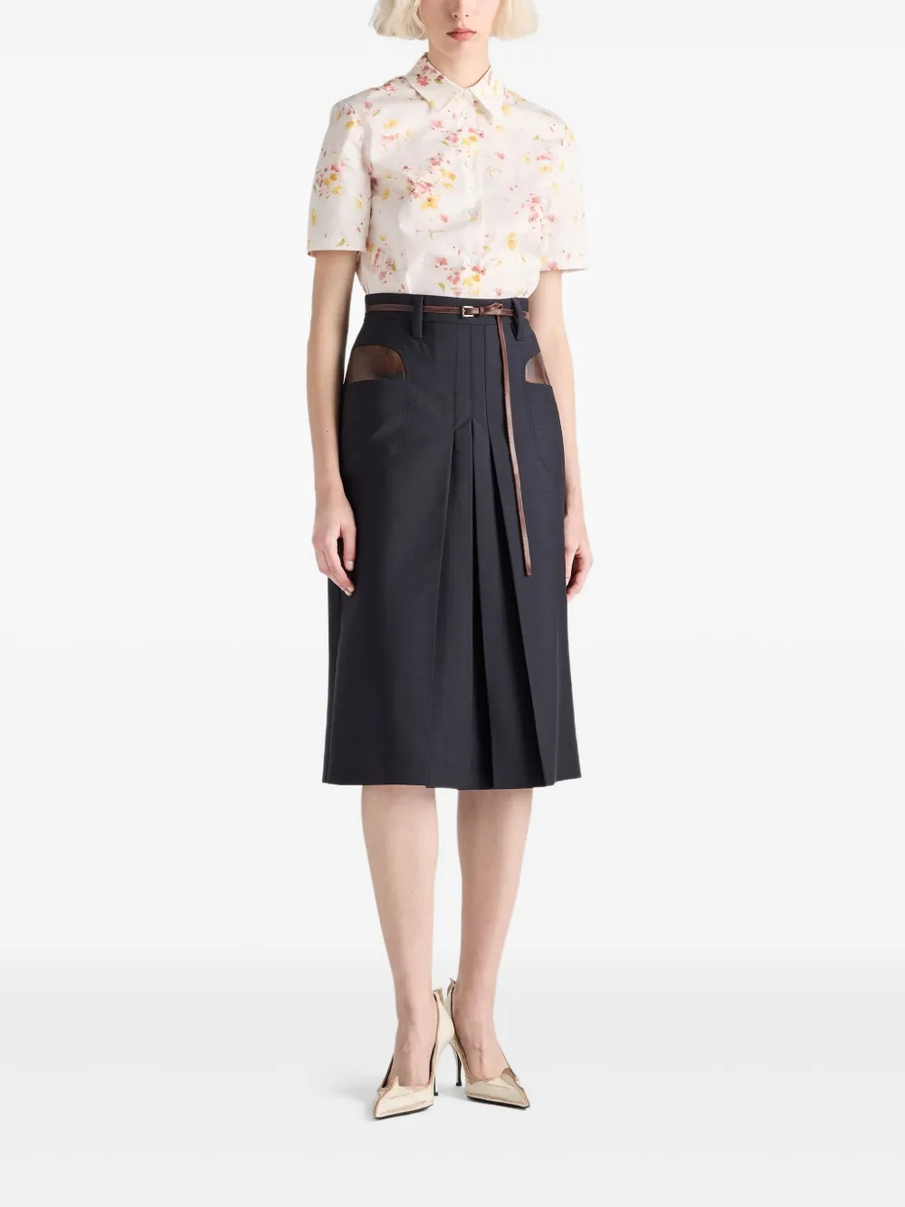 Prada floral-print shirt | Shirts | Image 2