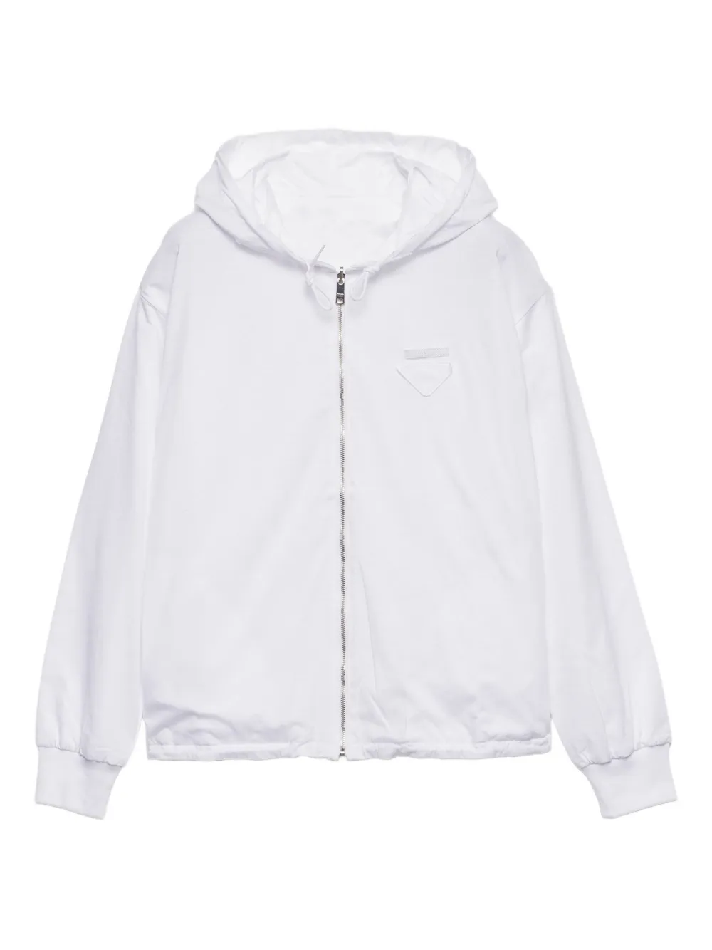Prada Re-Nylon donsjack Wit