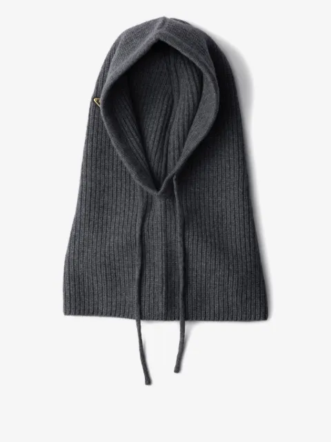 Prada triangle-logo balaclava