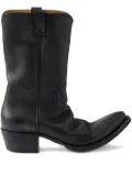 Prada pointed-toe boots - Black