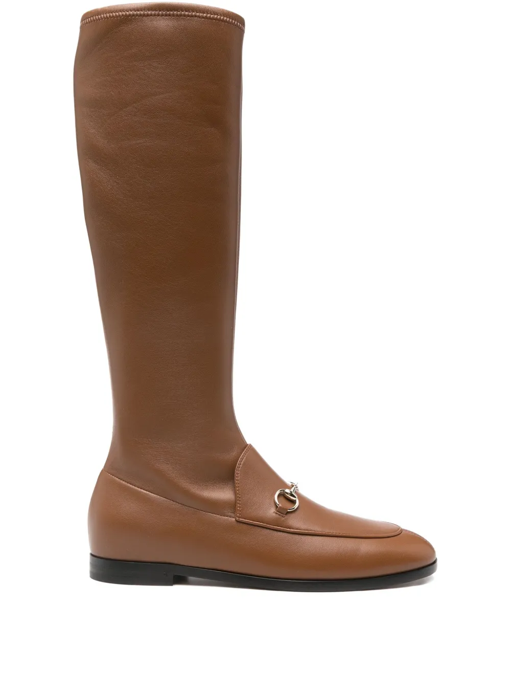 Gucci Jordaan knee-high boots Brown