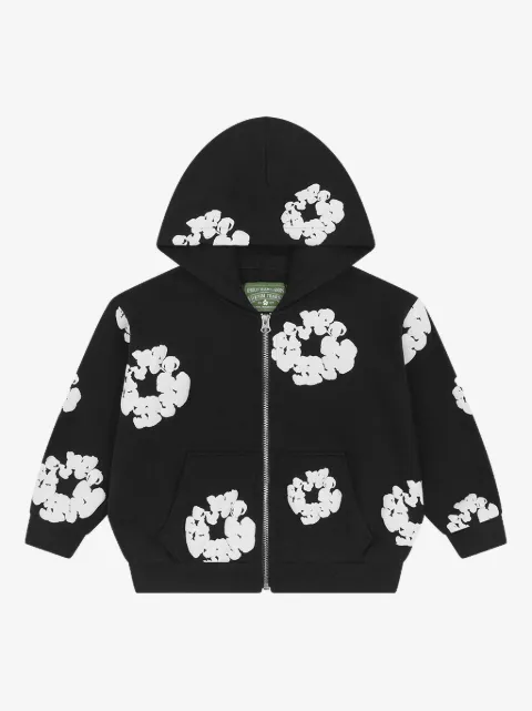 Denim Tears Wreath zip-up hoodie