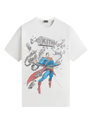 トップス Superman x Kith No. 1 Vintage Tee Superman | Kith Man of Steel Vintage Tee - Black – Kith Canada