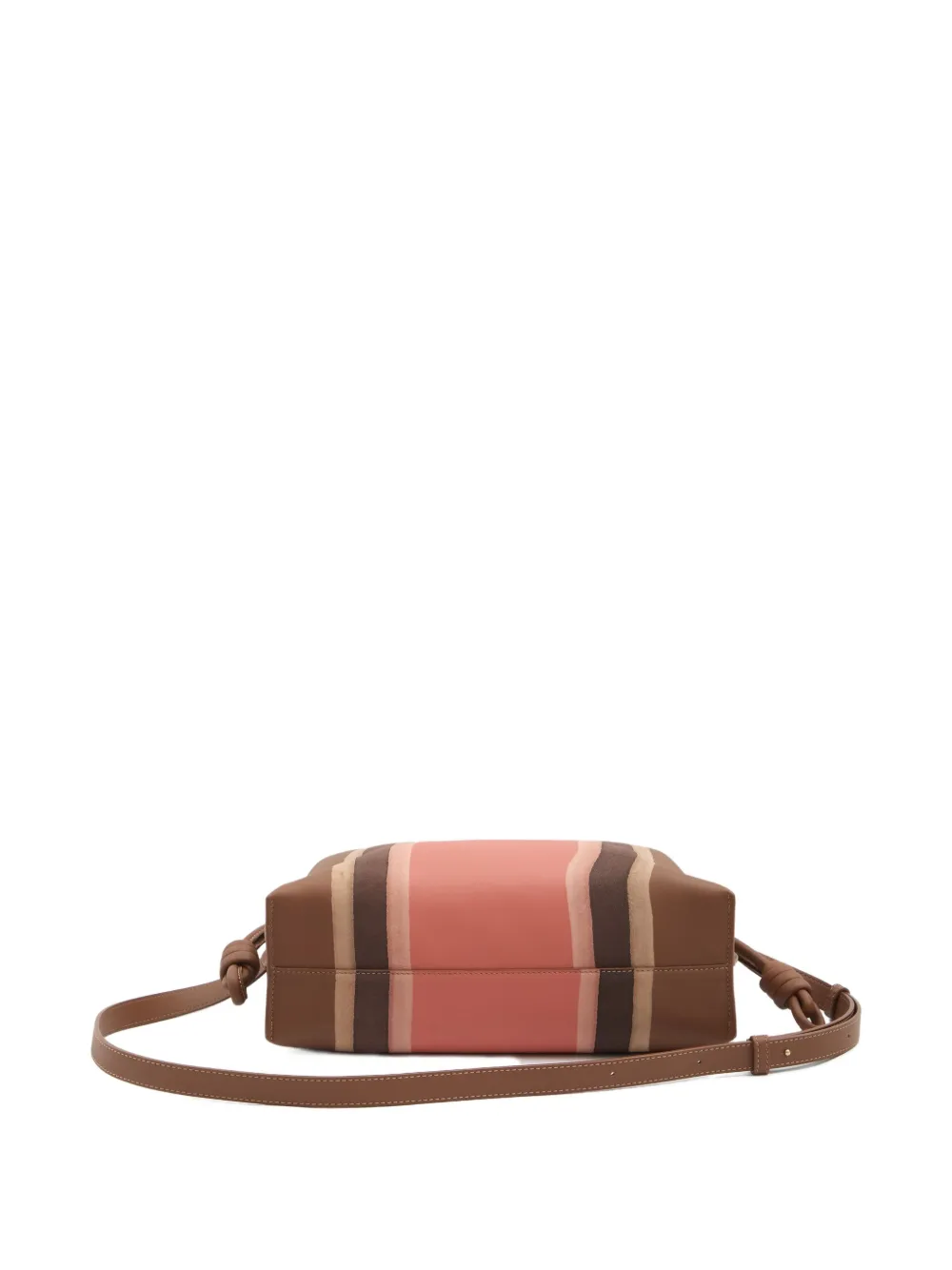 LOEWE Flamenco medium clutch Bruin
