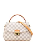 Louis Vuitton Pre-Owned 2016 Damier Azur Croisette satchel - White