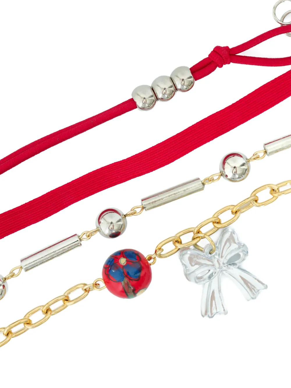 Amir Slama beaded bow-embellished bracelet | Image 2