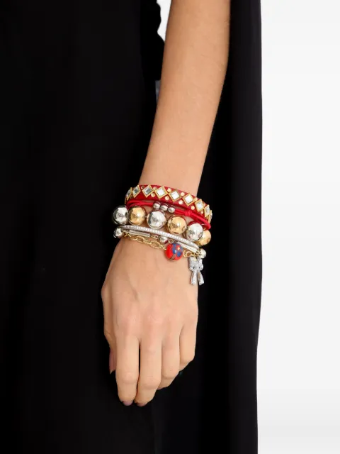 Amir Slama beaded bow-embellished bracelet