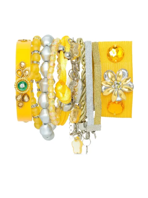 Amir Slama beaded flower bracelet