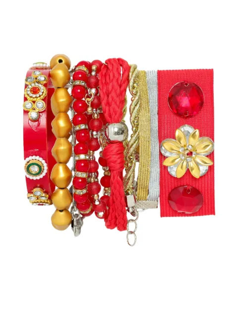 Amir Slama beaded flower-charms bracelet