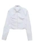 AMBUSH pearl-button shirt - White