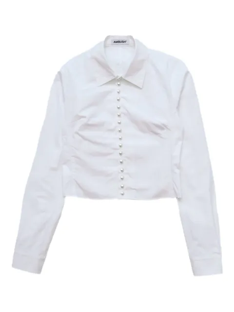 AMBUSH pearl-button shirt
