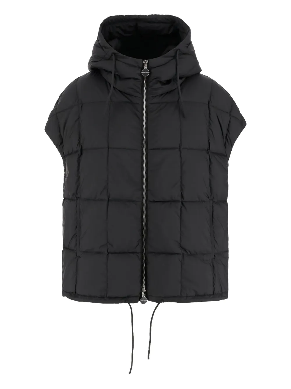 Ienki Ienki Cozy Arco hooded quilted vest | Black | Image 1