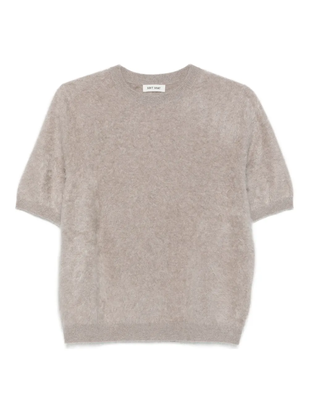 cashmere short sleeve sweater