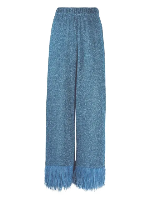 Oséree Lumière Plumage trousers