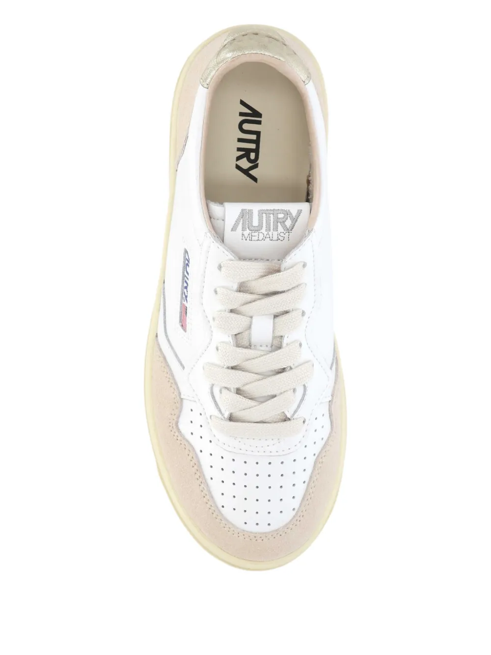 Autry 40 mm Medalist low-top sneakers Wit