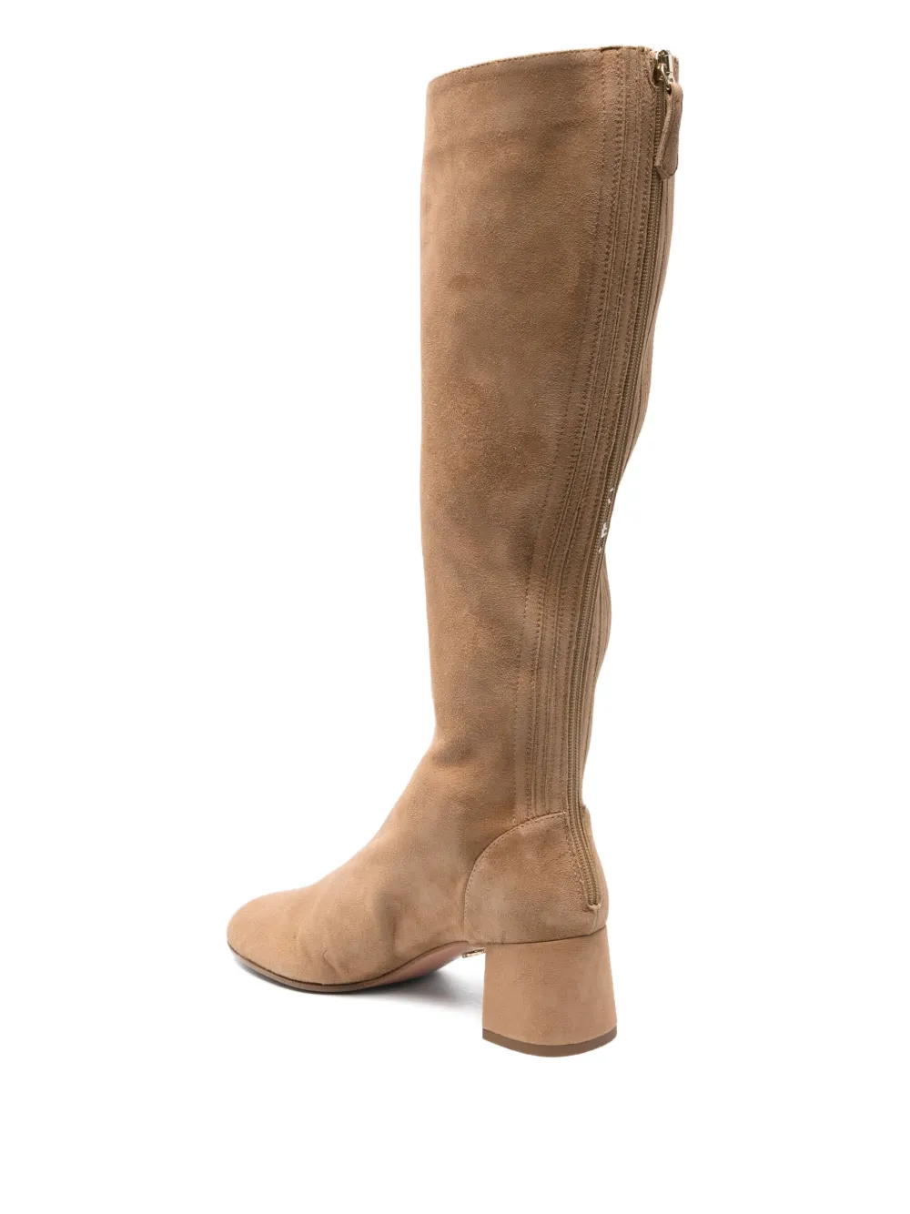 Aquazzura 50mm Saint Honore knee-high boots Neutrals