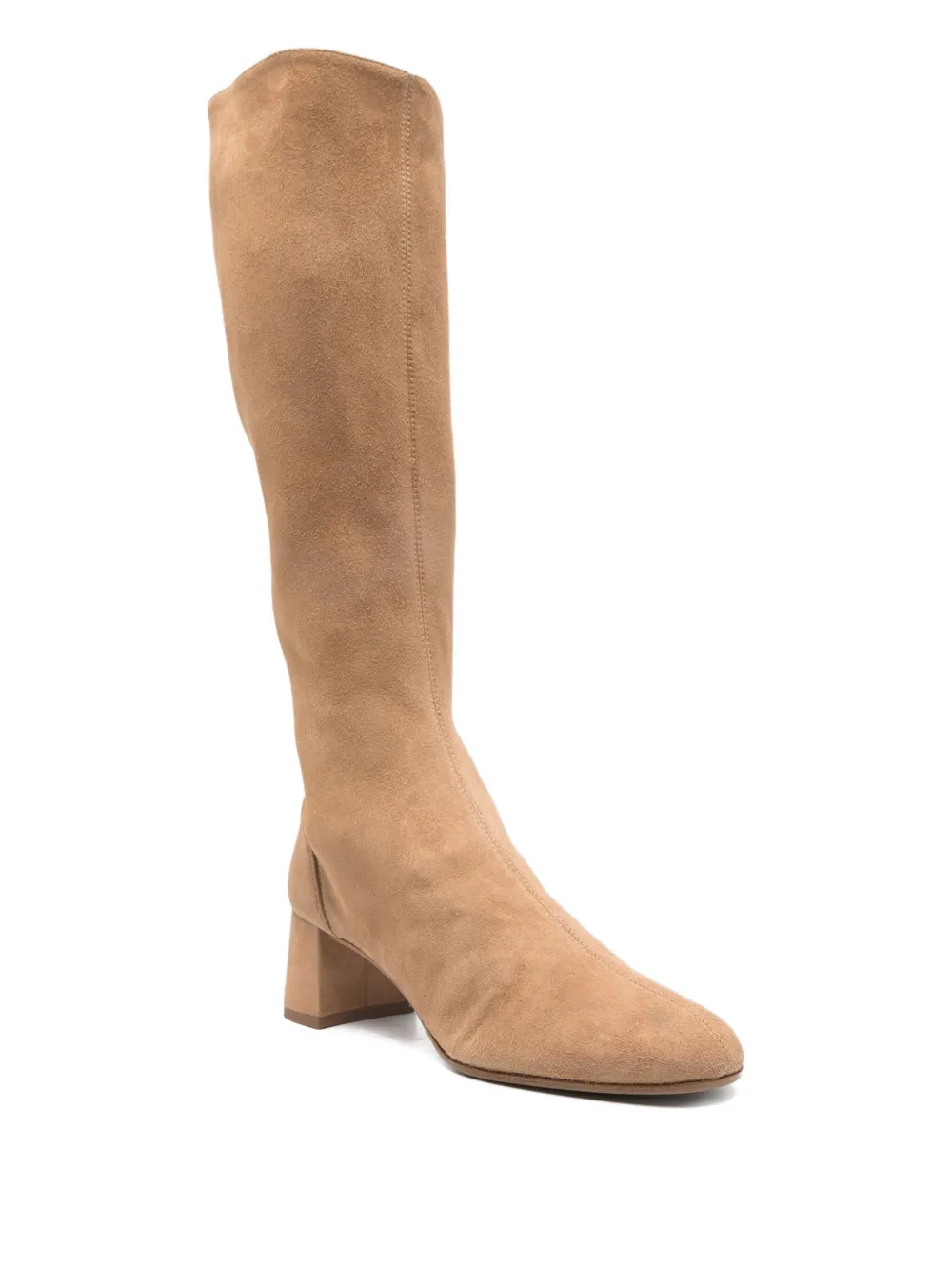 Aquazzura 50mm Saint Honore knee-high boots Neutrals