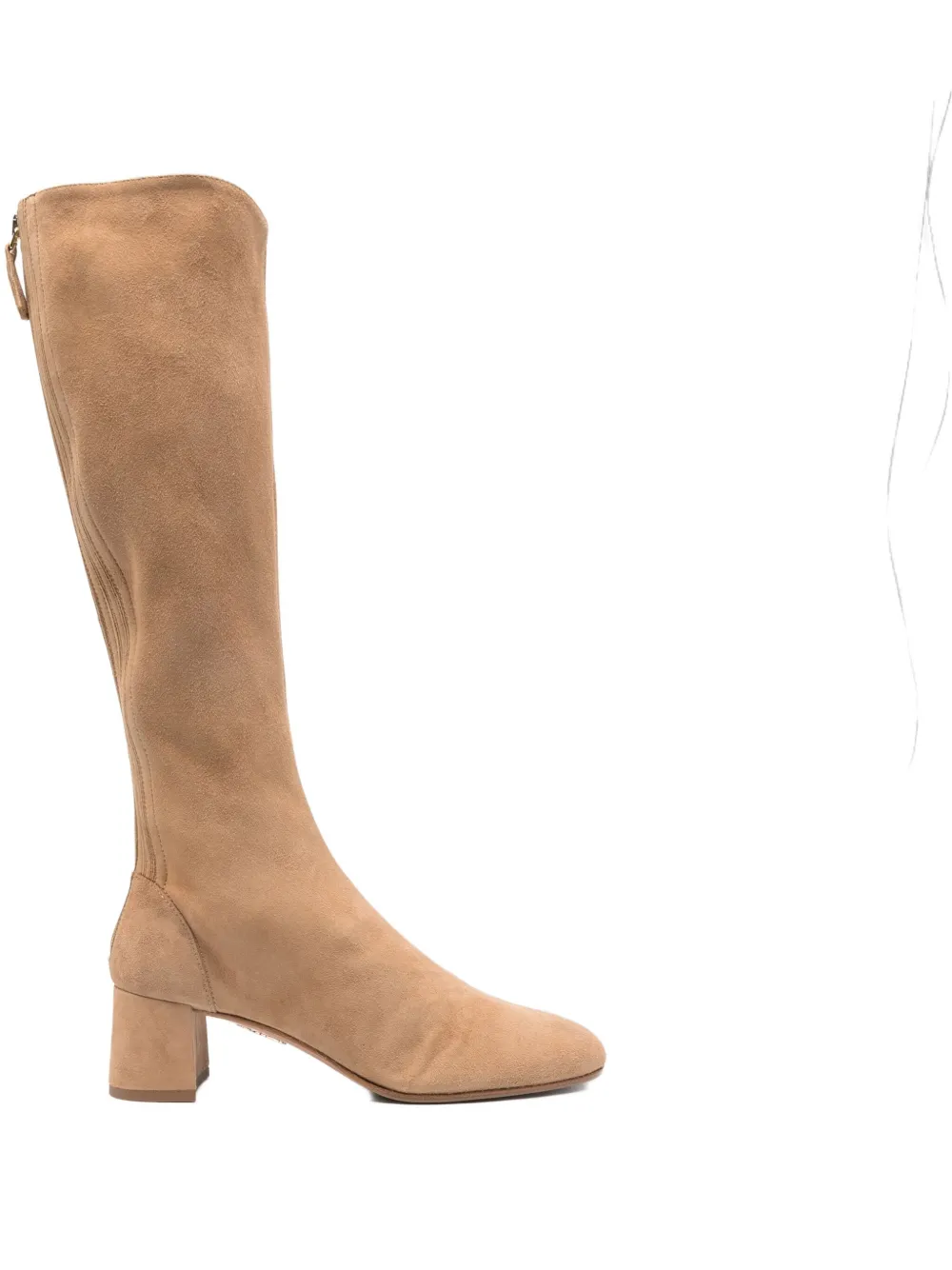 Aquazzura 50mm Saint Honore knee-high boots Neutrals