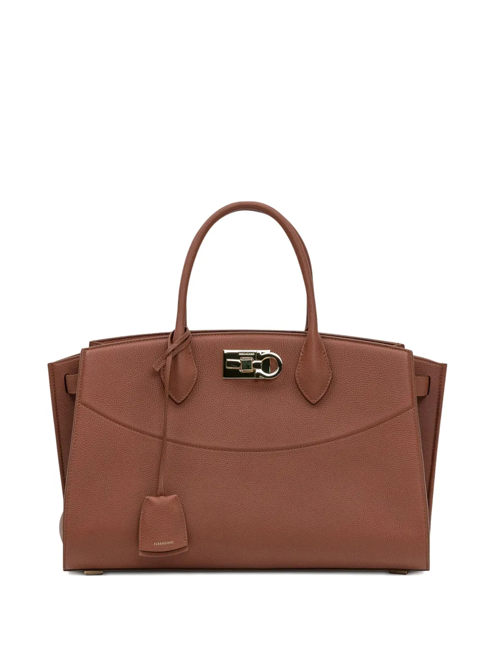 Ferragamo Studio leather tote bag Bruin