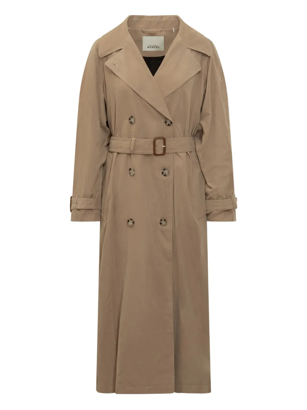 ISABEL MARANT Elea belted trench coat Beige