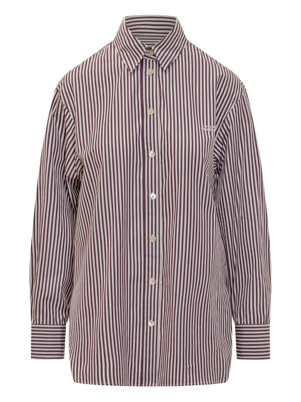 Isabel Marant Fabriza Striped Button-down Shirt