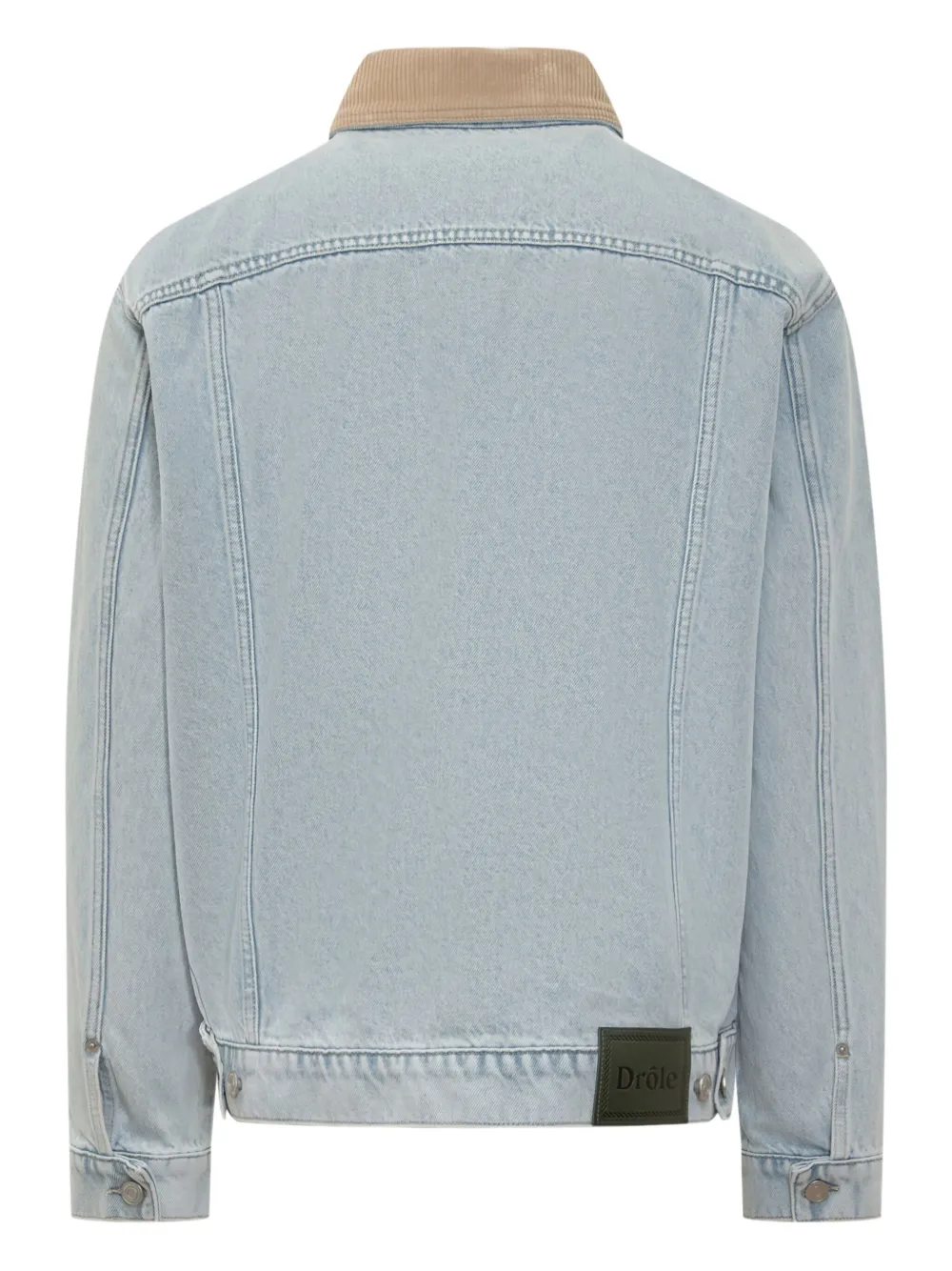 Drôle De Monsieur La Veste Jean Délavée denim jack Blauw
