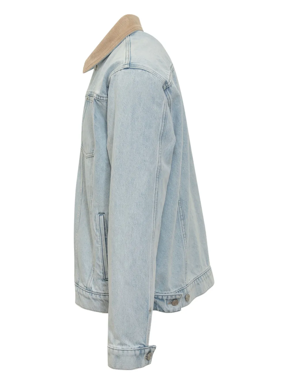 Drôle De Monsieur La Veste Jean Délavée denim jack Blauw